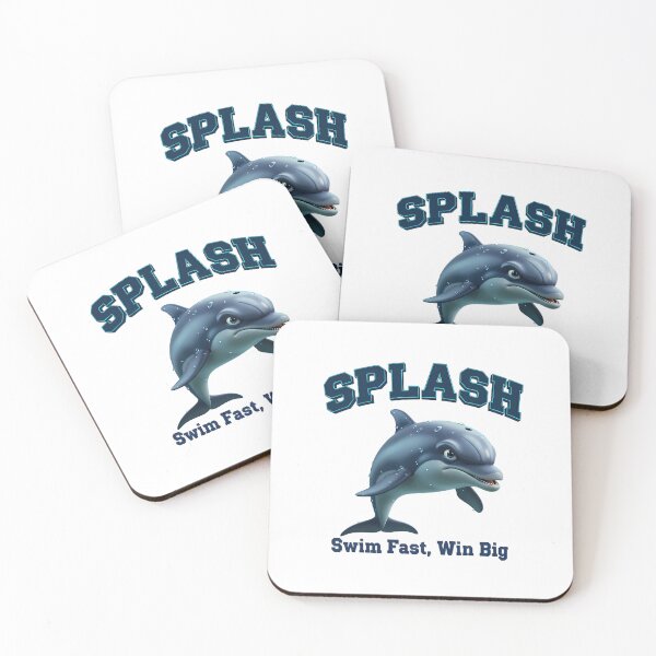 Item preview, SPLASH  Dolphin Swim  designed and sold by Linework Studio.