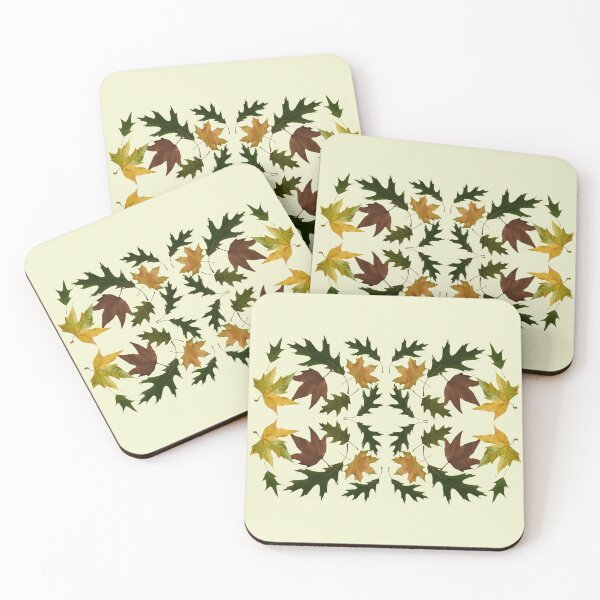 Item preview, Autumn leaves pattern designed and sold by mariya-ivanova.