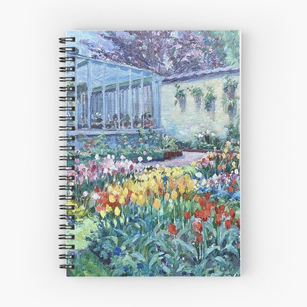 Artikelvorschau, Garten mit Tulpen entworfen und verkauft von tomorrowsart.