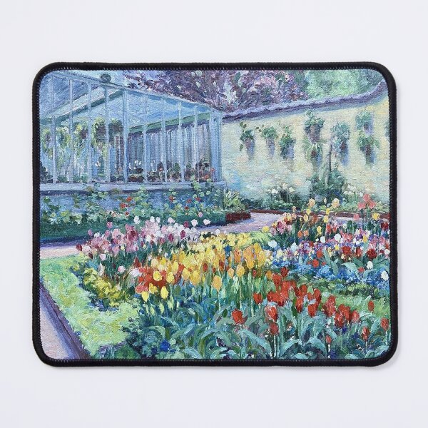 Item preview, Garden with Tulips designed and sold by tomorrowsart.