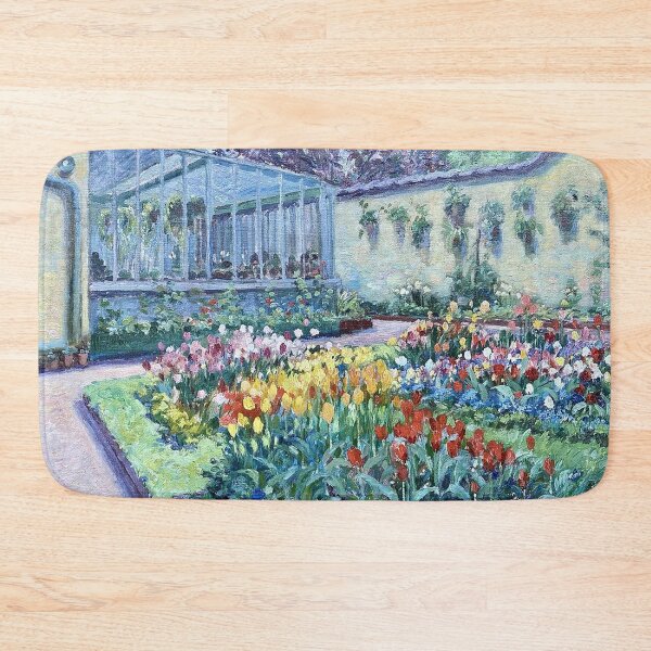 Item preview, Garden with Tulips designed and sold by tomorrowsart.