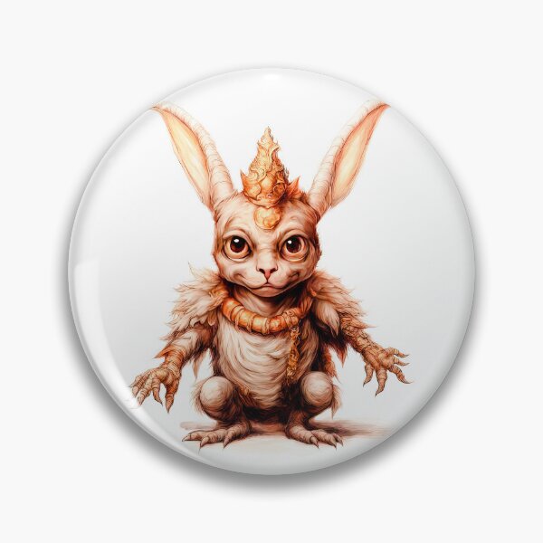 Item preview, Charming Little Ifrit Demon: Whimsical Cartoon Character Art designed and sold by LanaGustavsson.
