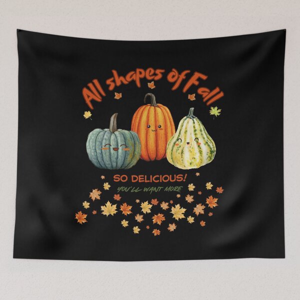 Item preview, 'All Shapes of Fall' - Cozy Body Positive Design for Pumpkin Lovers designed and sold by AtushaSpark.