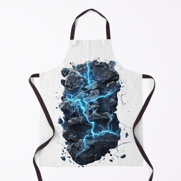 Item preview, Rune of Storm – Shattered Blue Lightning Stone designed and sold by AlexLineArt.