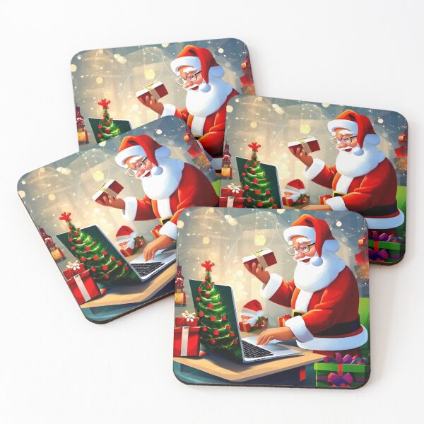 Item preview, Cyber ​​Gift from Santa designed and sold by Zofia Sosnecka.