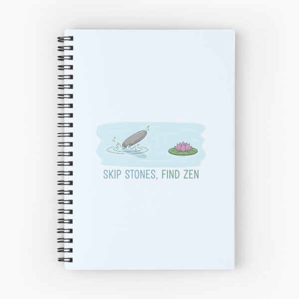 Item preview, Skip Stones, Find Zen designed and sold by musthavewords.