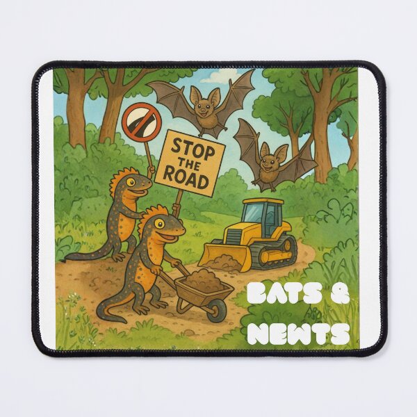 Item preview, Bats & Newts designed and sold by ReFuture.