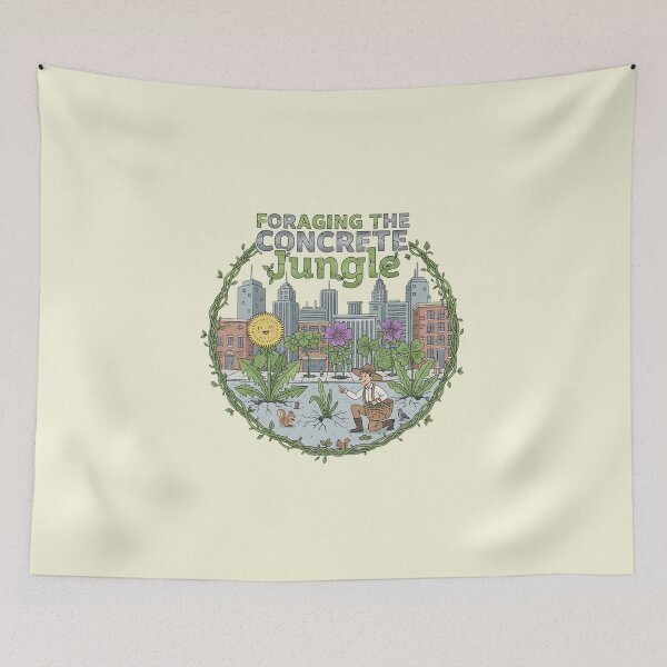 Item preview, Foraging the Concrete Jungle designed and sold by musthavewords.