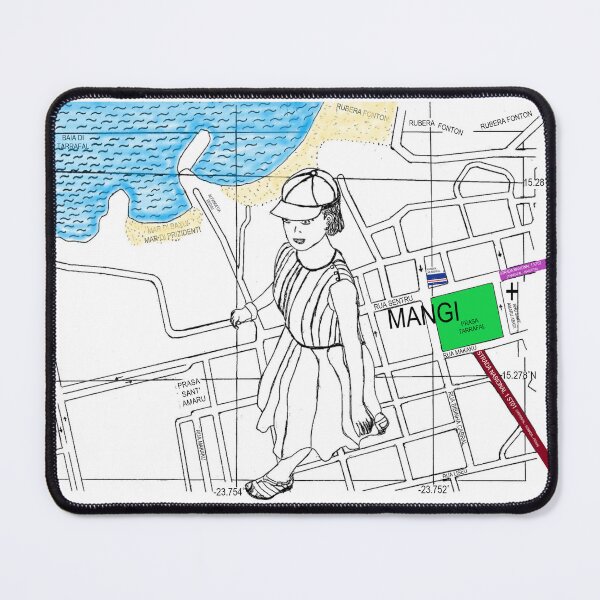 Item preview, Mapa di Tarrafal designed and sold by SkolaNobu.