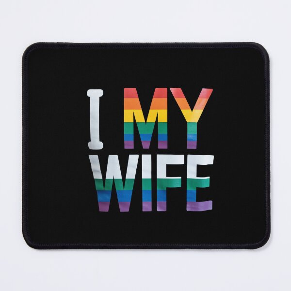 Item preview, I Love My Lesbian Girlfriend LGBT Cute Lesbian Wife designed and sold by dainegilbert.