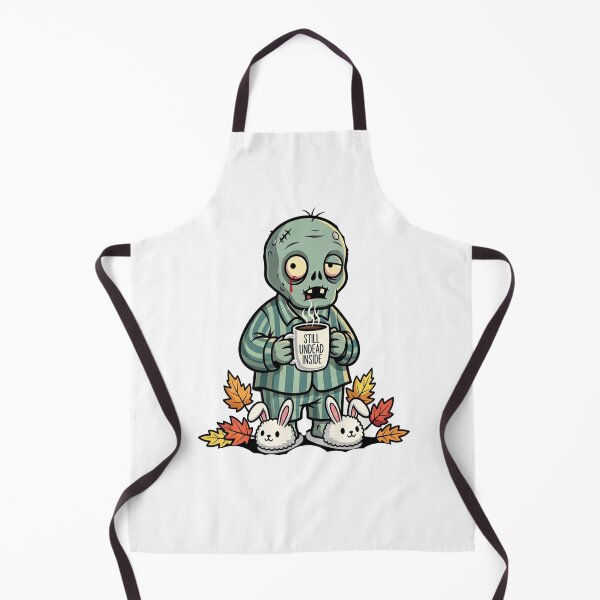 Item preview, Snooze of the Dead – Cozy Halloween Fall Mornings designed and sold by FelixnRobinus.