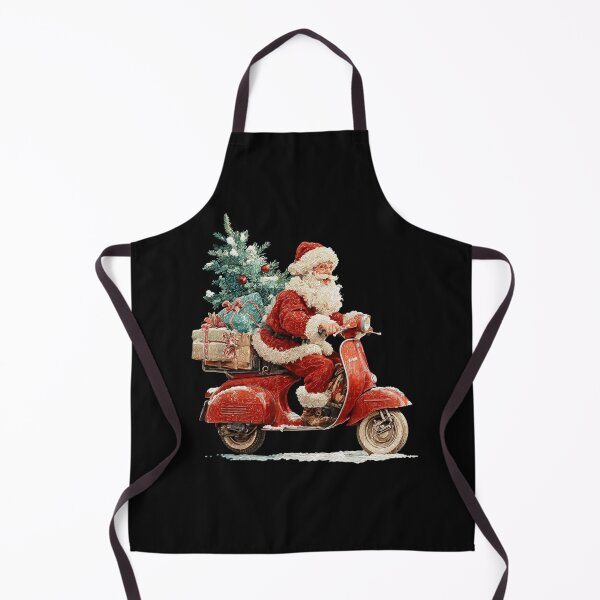 Item preview, Funny Motorcycle Santa Claus Christmas 2025 Shirt – Retro Holiday Scooter Santa Tee designed and sold by DigitalArtByNow.