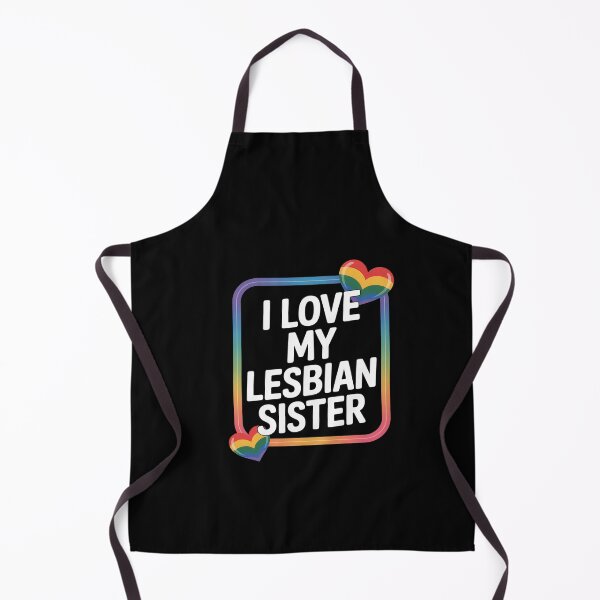 Item preview, I Love My Lesbian Sister LGBT Gay Lesbian March  designed and sold by dainegilbert.
