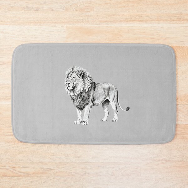 Item preview, Sketch Lion Majesty designed and sold by LuckCraftStudio.