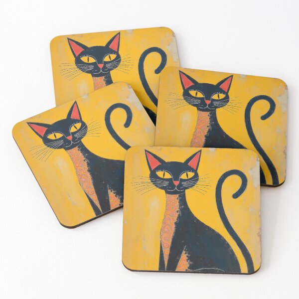 Item preview, Abstract Cat designed and sold by Kallak-AI-Art.