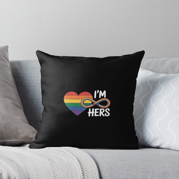 Item preview, im hers shes mine matching for pride lesbian couples LGBTQ  designed and sold by dainegilbert.