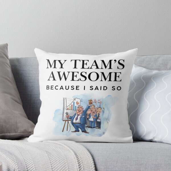 Item preview, Great Team Shirt – Funny Boss Quote Tee “Obviously I Trained Them” Leadership Gift, manager humor apparel, workplace humor t-shirt, confident manager gift, funny boss mug designed and sold by BrewtifulMugs.