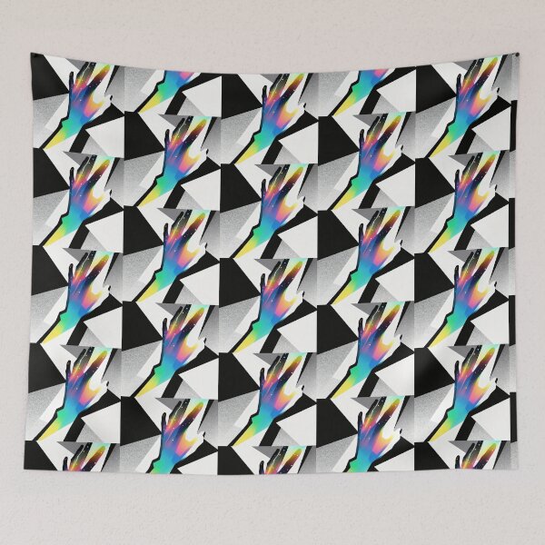 Artikelvorschau, Cosmic Reach Regenbogen-Handkunst entworfen und verkauft von zzz888.