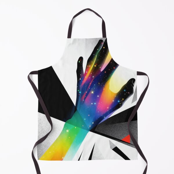 Item preview, Cosmic Embrace Rainbow Hand Abstract designed and sold by zzz888.