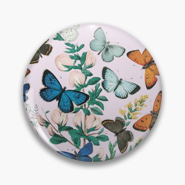 Item preview, Ilustración de ramo de mariposas vintage: arte estético botánico, floral y natural designed and sold by GrybDesigns.