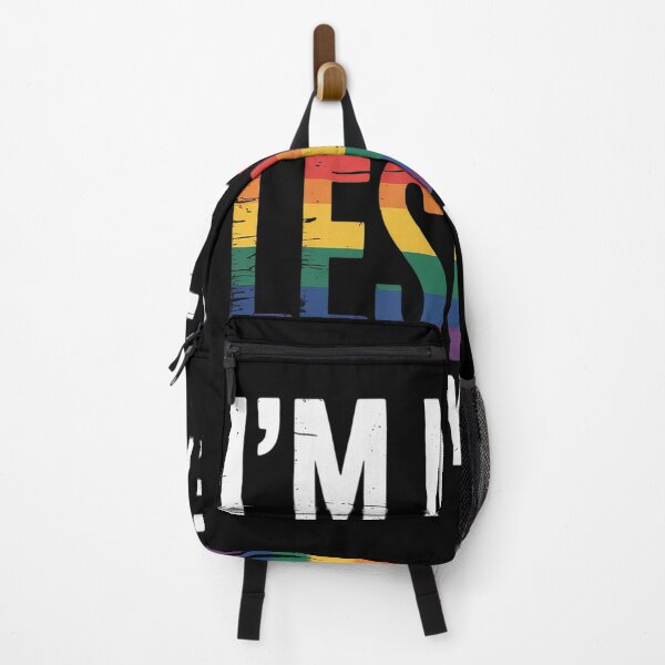 Item preview, I'm Not A Lesbian But My Wife Is LGBT Gay Pride Flag designed and sold by dainegilbert.