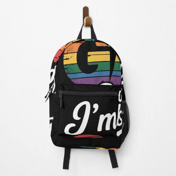 Item preview, I'm Not Gay But My Husband Is LGBT Rainbow Gay Wedding designed and sold by dainegilbert.