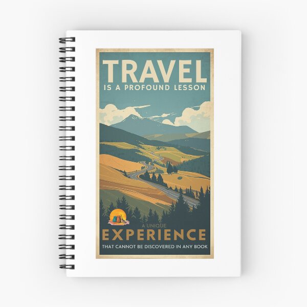 Item preview, Travel is a lesson. A unique experience. designed and sold by W-McSapa.