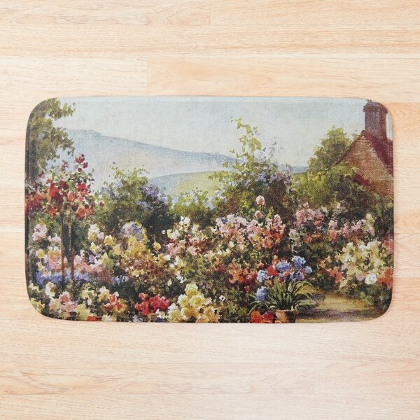 Item preview, Old Mill House,The Rose Garden designed and sold by tomorrowsart.