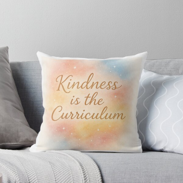 Item preview, Kindness is the Curriculum — Watercolor Teacher Inspiration Quote designed and sold by MforMontessori.