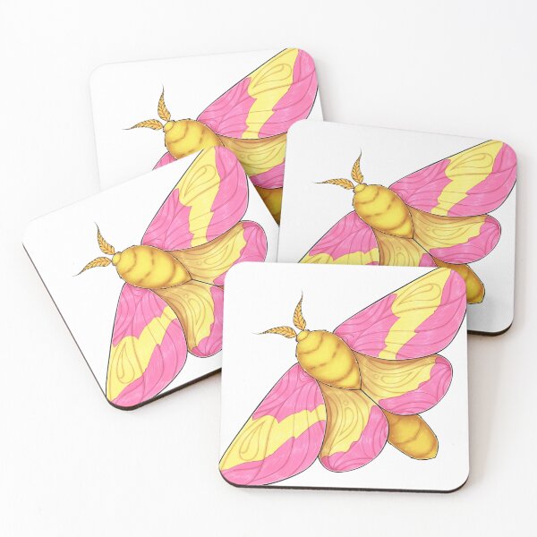 Item preview, Rosy Maple Moth designed and sold by Pyromonster.