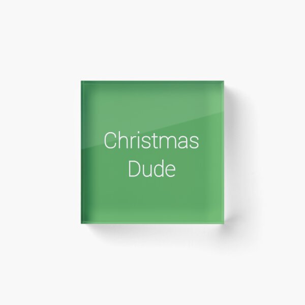 Item preview, Christmas Dude Text designed and sold by vibeno1.