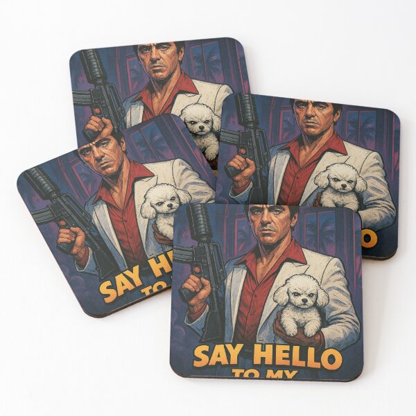 Item preview, Say Hello to My Little Friend Scarface Design Version #2 designed and sold by Endthedisease.