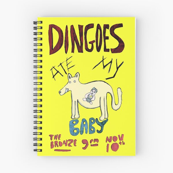 Item preview, Dingoes Ate My Baby - El cartel del concierto de bronce - Buffy designed and sold by ImperfectReal.