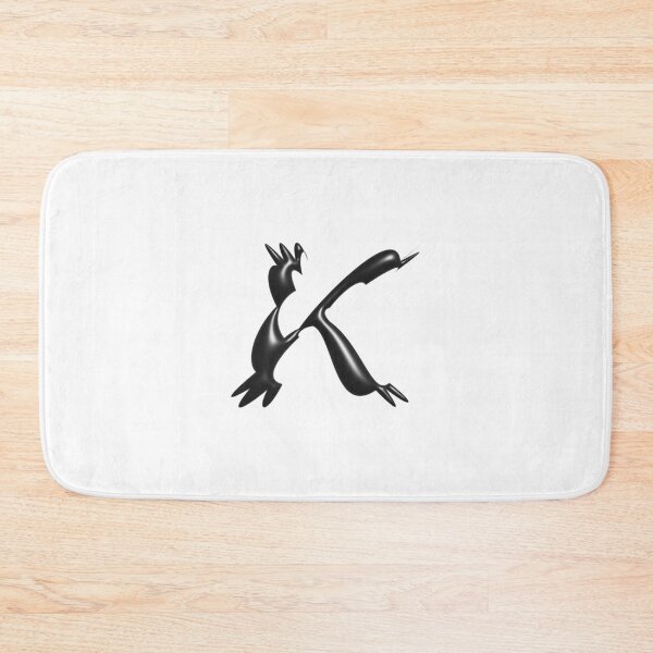 Item preview, Abstract Letter K in Modern Fluid Style designed and sold by uncoXab.