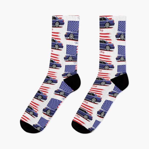 Item preview, Fox Body Muscle Car – American Flag Classic Car Lover designed and sold by Rifart Shop.