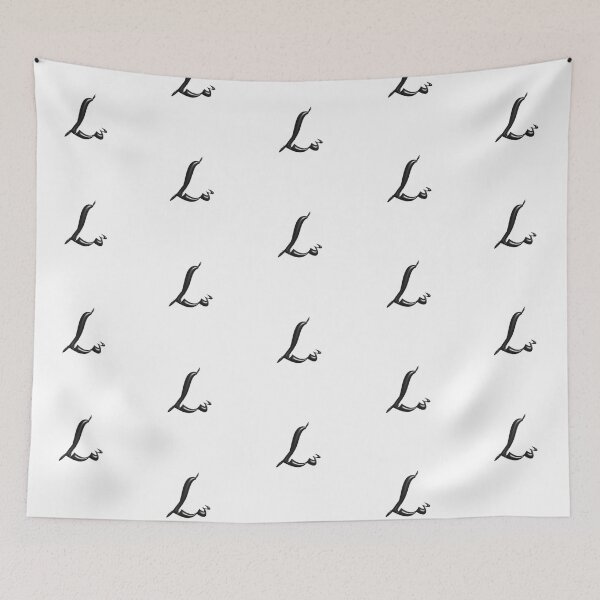 Item preview, Abstract Letter L in Modern Fluid Style designed and sold by uncoXab.