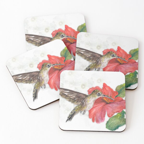 Item preview, Hummingbird Love designed and sold by The Edgy Easel.
