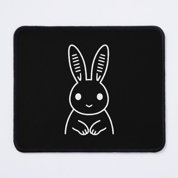 Item preview, Minimal Line Rabbit designed and sold by LuckCraftStudio.