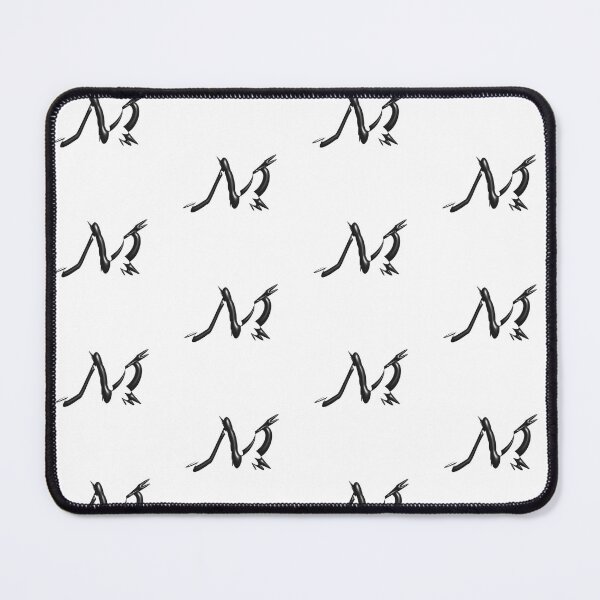 Item preview, Abstract Letter M in Modern Fluid Style designed and sold by uncoXab.