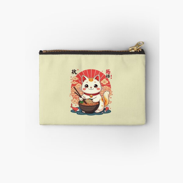 Item preview, Maneki Neko Art - Japanese Lucky Beckoning Cat Good Fortune Design designed and sold by KhadijaBatool38.