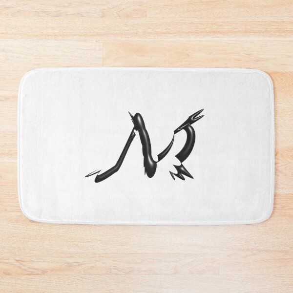 Item preview, Abstract Letter M in Modern Fluid Style designed and sold by uncoXab.