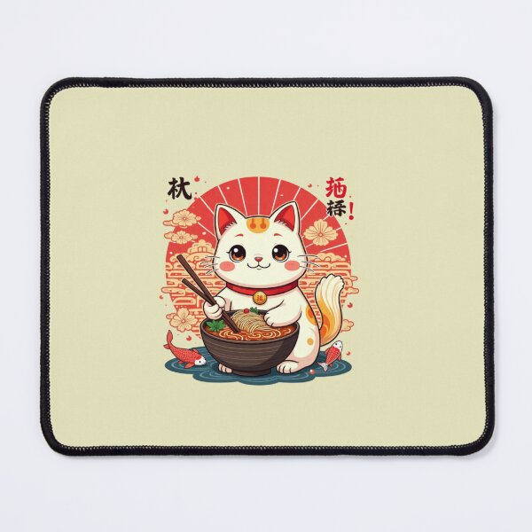 Item preview, Maneki Neko Art - Japanese Lucky Beckoning Cat Good Fortune Design designed and sold by KhadijaBatool38.