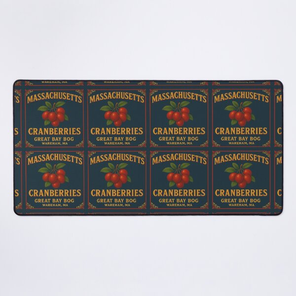 Item preview, Massachusetts Cranberry Vintage Fruit Crate Label designed and sold by OliveStreetDesigns.