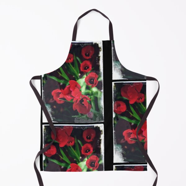 Item preview, Hermoso diseño colorido de flores de amapola roja designed and sold by EarthArtDesigns.