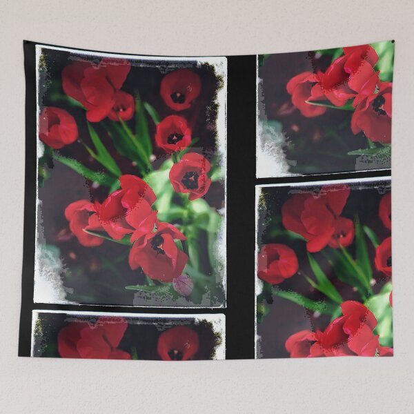 Artikelvorschau, Schöne rote Mohnblumen, buntes Design entworfen und verkauft von EarthArtDesigns.