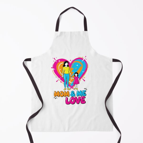 Item preview, Mom & Me Love - Vibrant Mother Daughter Heart Design designed and sold by Nayeem967.