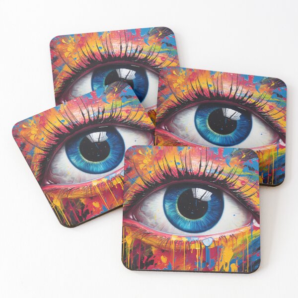 Item preview, Colorful Magical Eye 8 designed and sold by Magnuna.