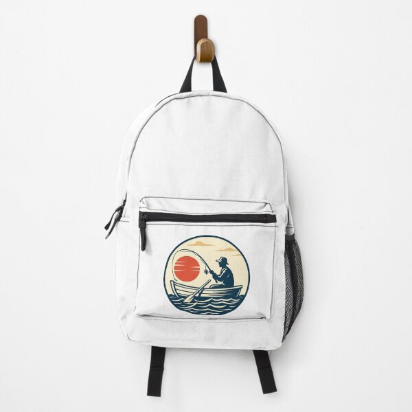 Item preview, Serene Fisherman at Sunrise designed and sold by luckyyouth.