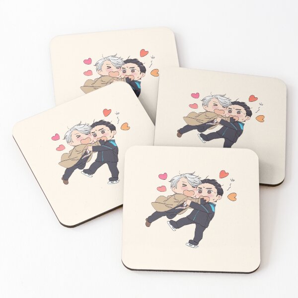 Item preview, Victor and Yuri Ice Skaters Love Moment designed and sold by Oniyasha.
