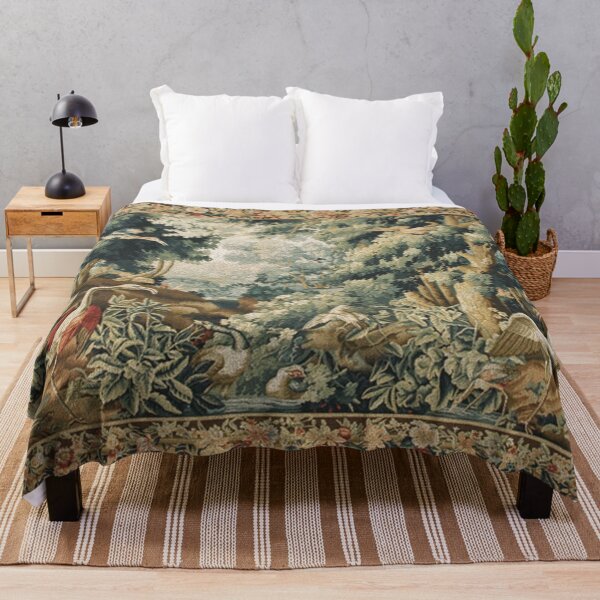 Item preview, Antique Persian Rug Pattern Throw Blanket - Vintage Boho Home Decor 2025 designed and sold by CRAZY SHIRT DESIGNER.
